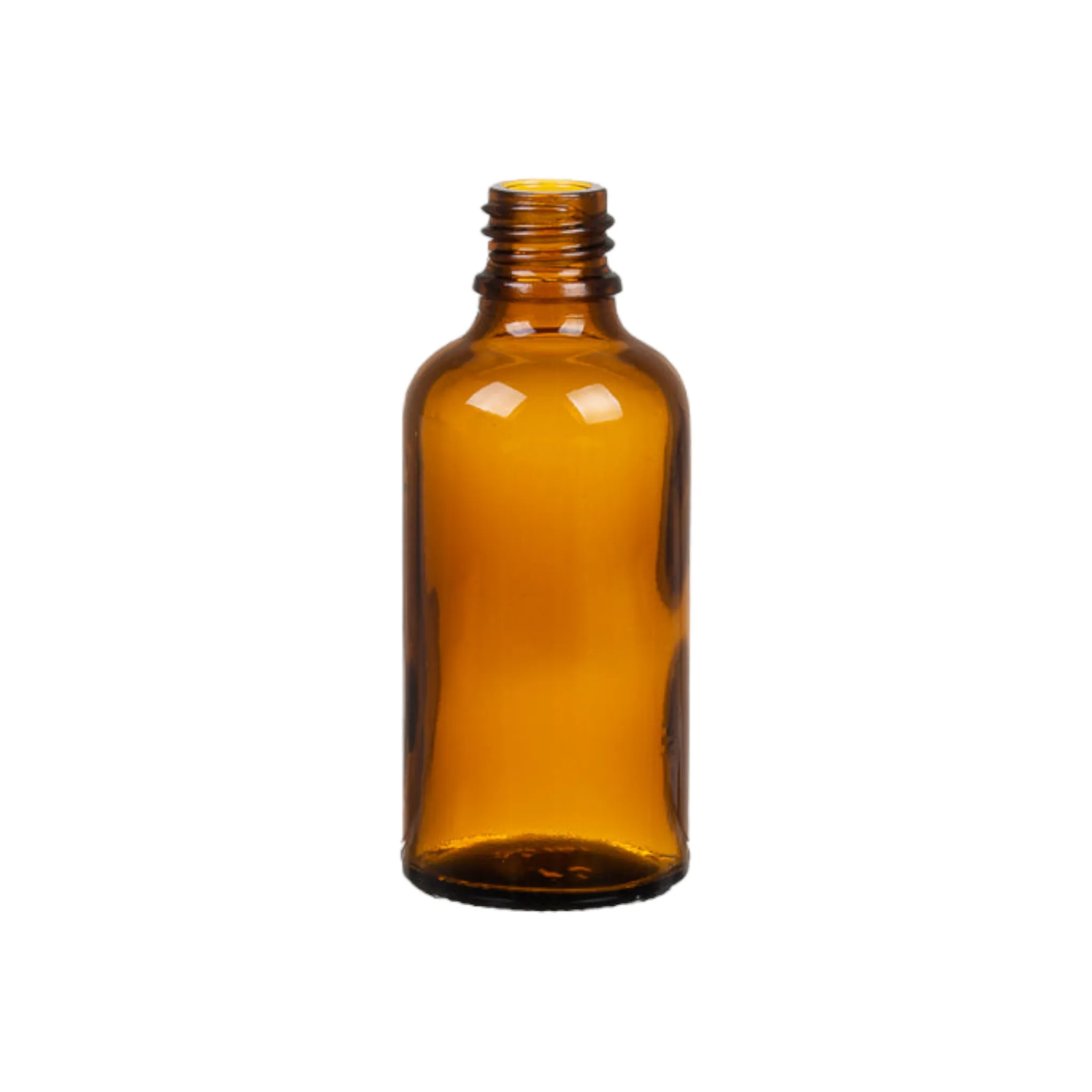 30ml Glass Dropper Bottle Amber Brown with Slow Flow Lid Cap