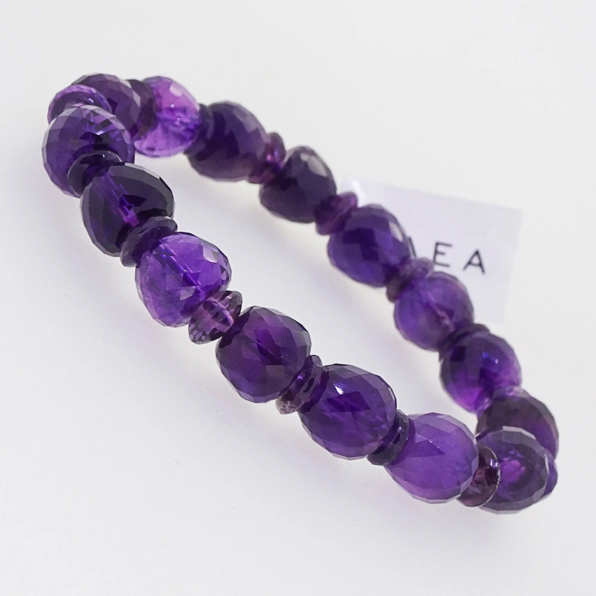 A-Grade Amethyst Faceted Apple