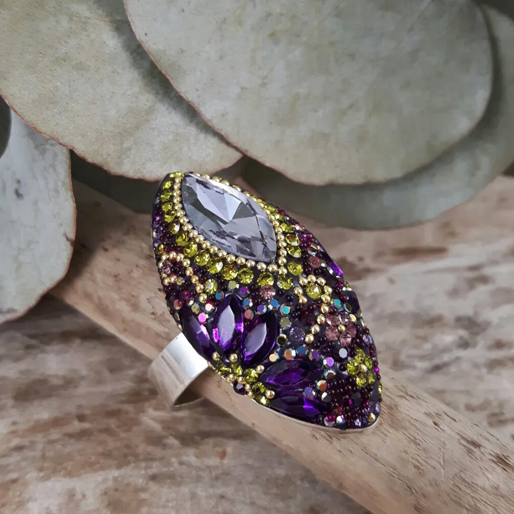 Allegra Tanzanite Dream Adjustable Ring
