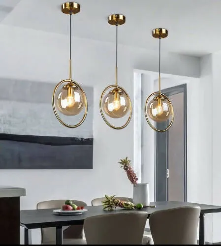 Amber chandelier