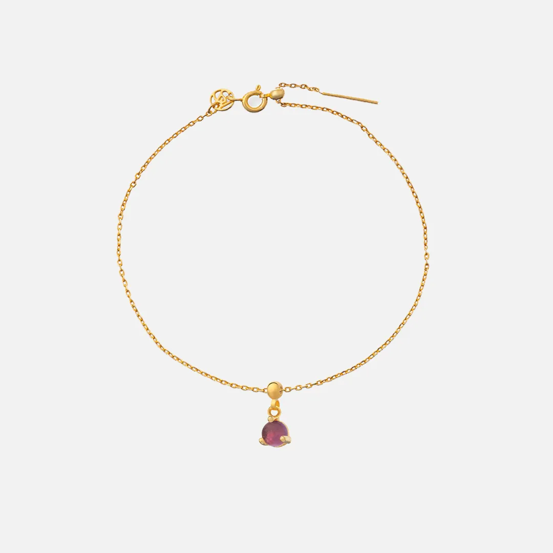 Amethyst February Birthstone Bracelet