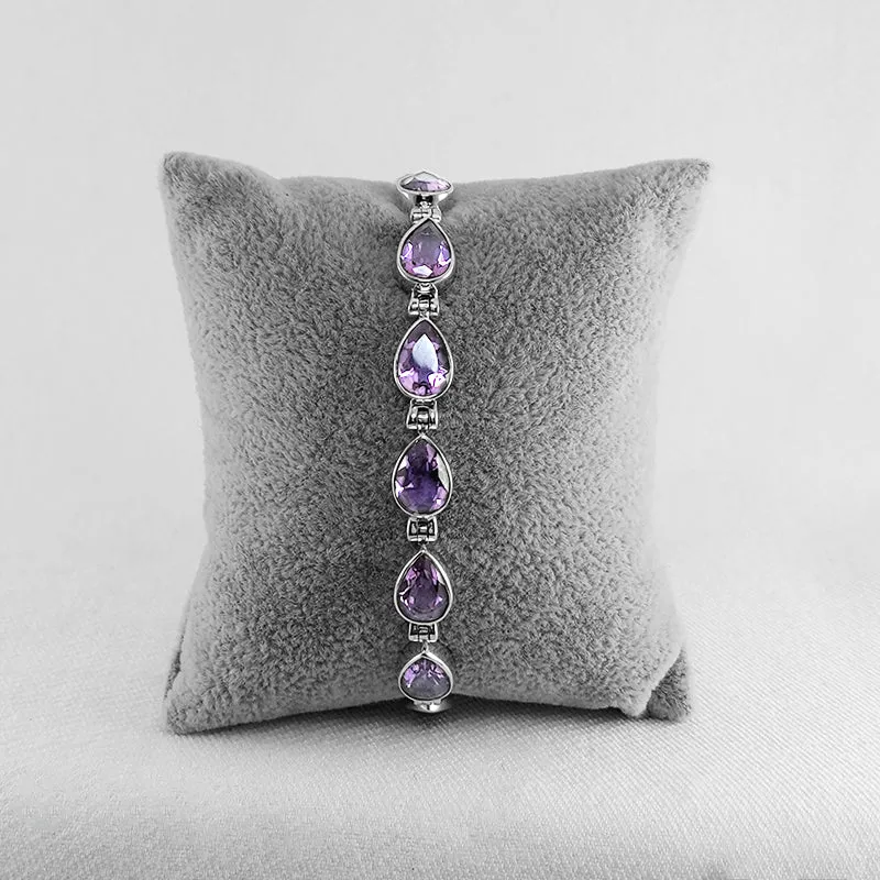 Amethyst Stone Bracelet