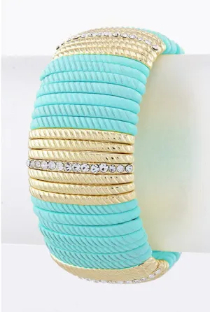 Baby-Blue Bar Bracelet
