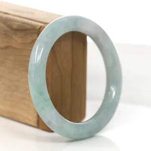 Baikalla Classic Real Jade Jadeite Bangle Bracelet ( 56.38 mm )#848