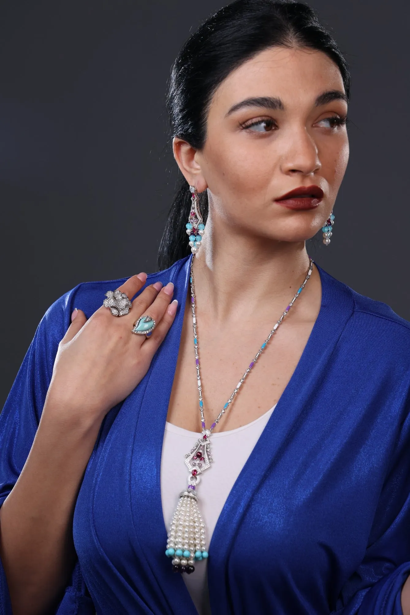 Beaded Statement Ensemble