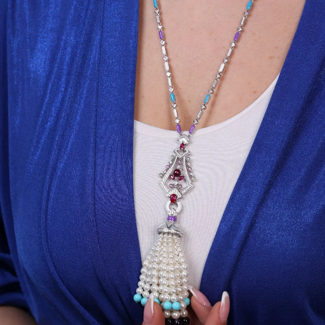 Beaded Statement Ensemble