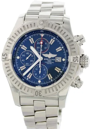Breitling Super Avenger Chronograph SS A13370 Mens Watch