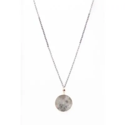 Caracol Necklace 1559-GRY-G
