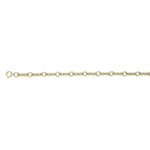 Chain Bracelet - 9ct Yellow Gold - GRI0207