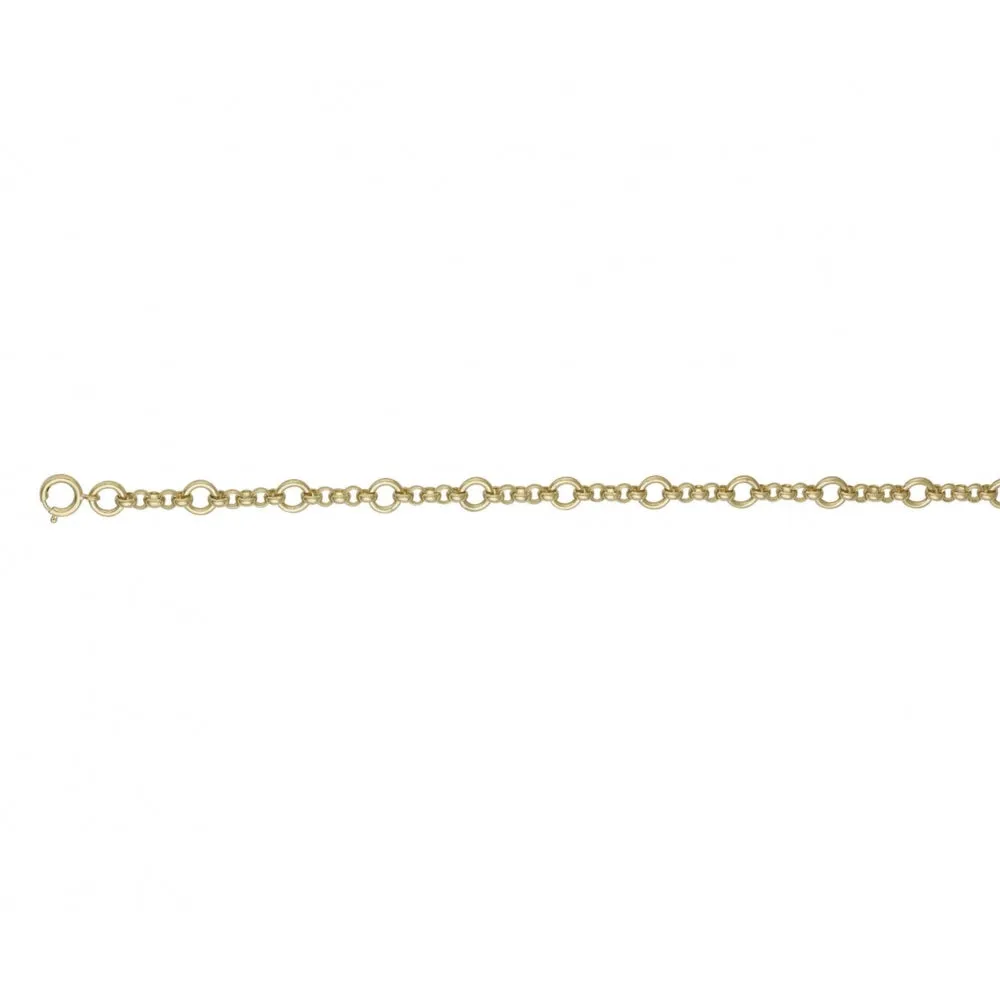 Chain Bracelet - 9ct Yellow Gold - GRI0207