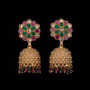 CHANDELIER EARRINGS / シャンデリア イヤリング RUBYGREEN