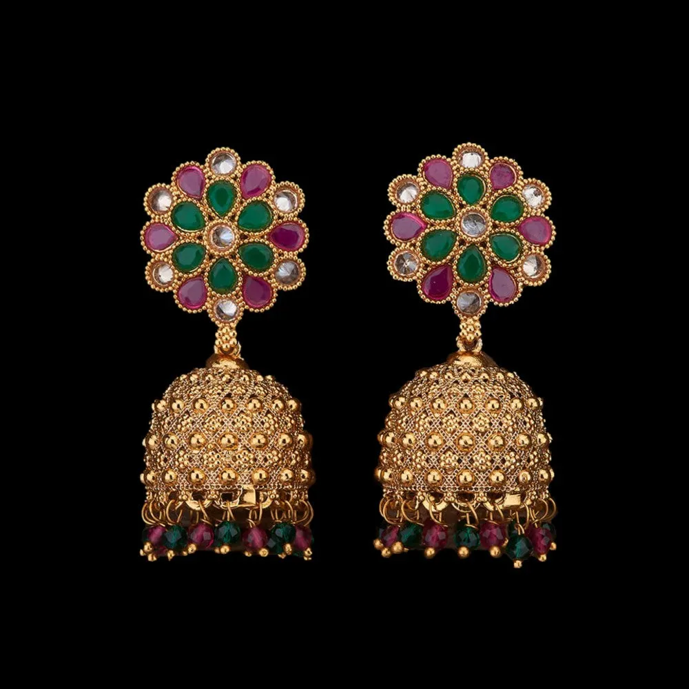 CHANDELIER EARRINGS / シャンデリア イヤリング RUBYGREEN