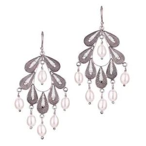 Classic Leaf chandelier earrings