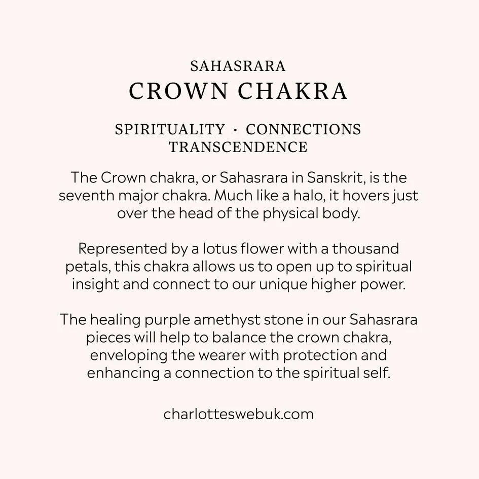Crown Chakra Bracelet