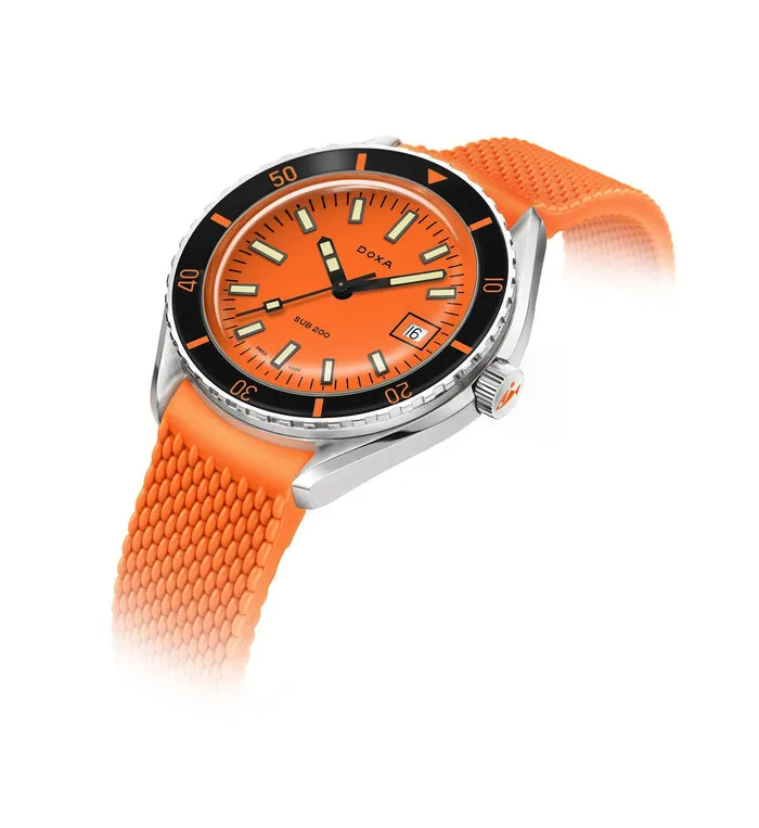 DOXA Sub 200 Professional Rubber Standard - 799.10.351.10