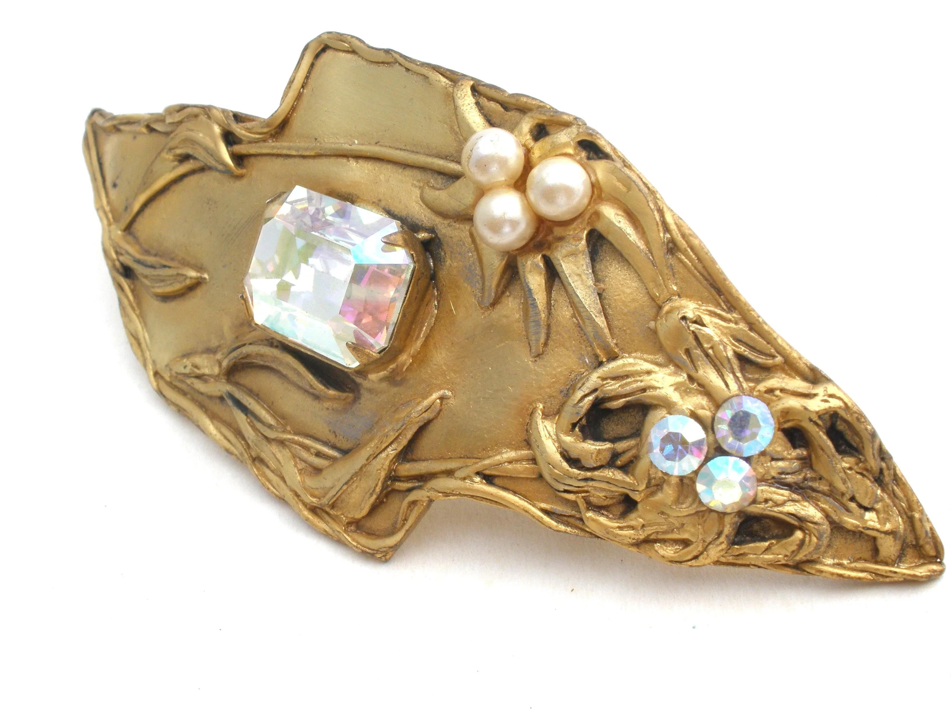 Elaine Coyne Couture Hair Barrette Vintage