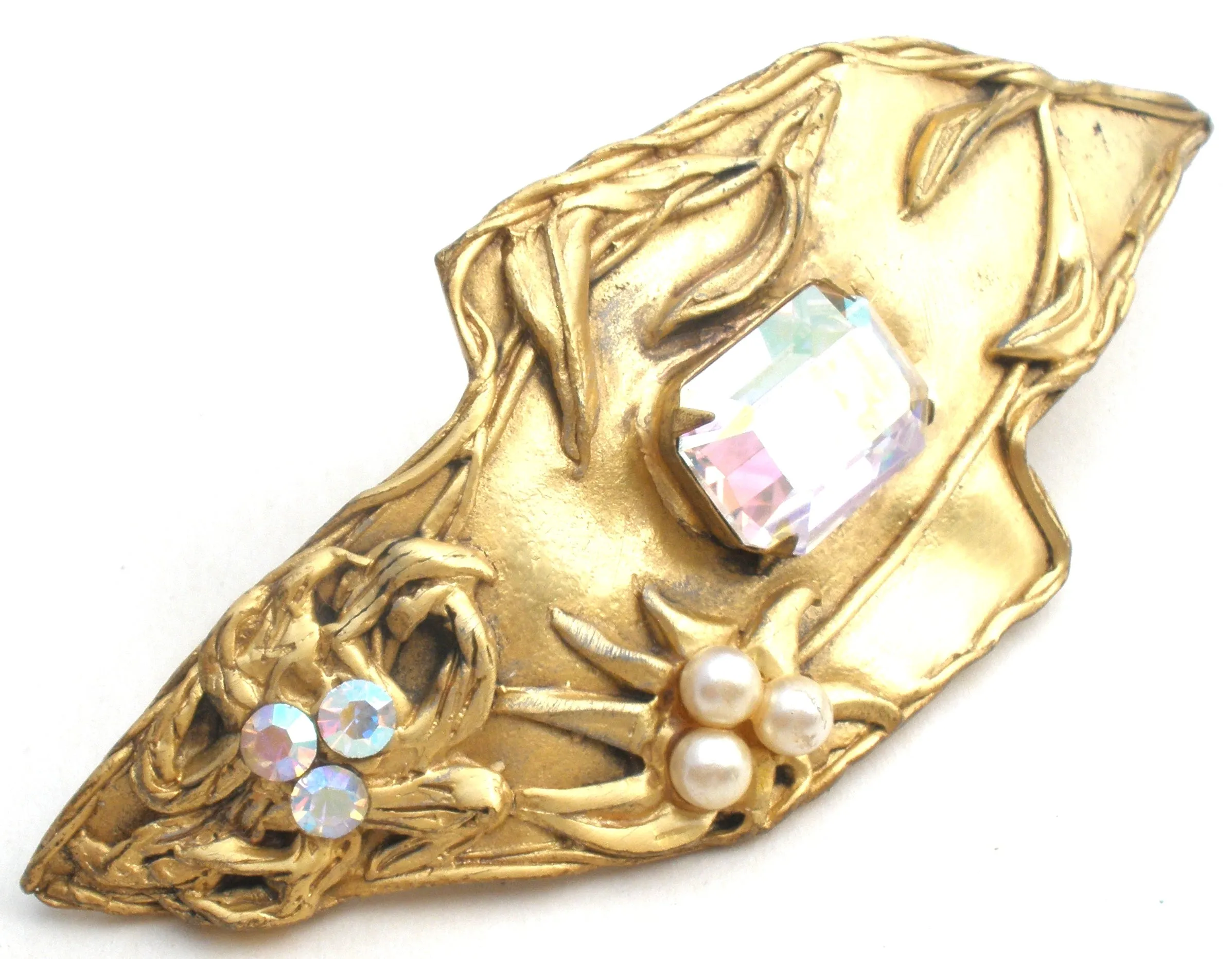 Elaine Coyne Couture Hair Barrette Vintage