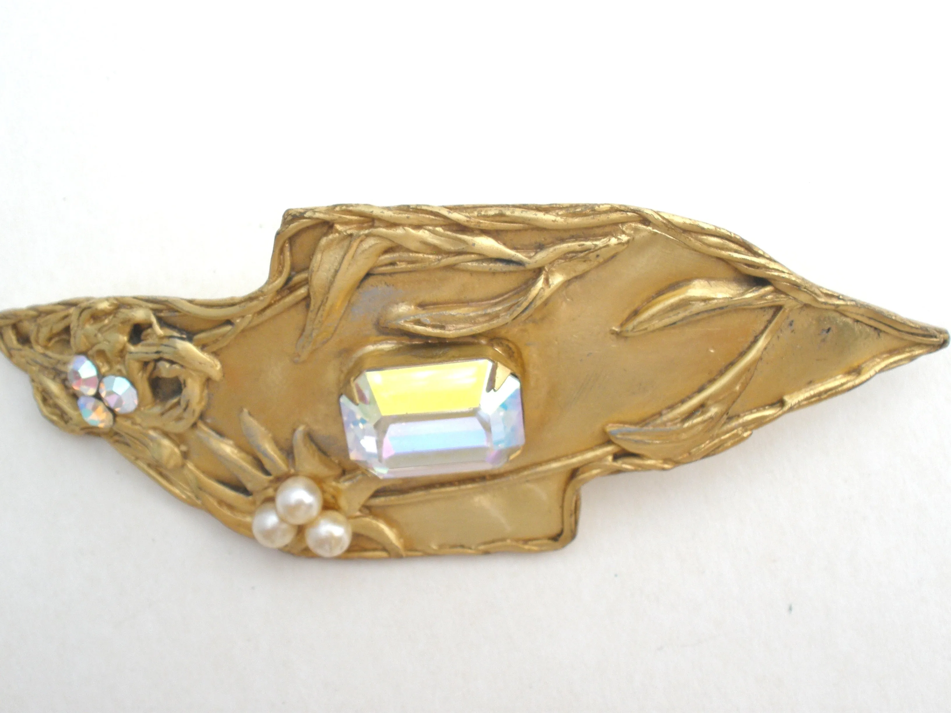 Elaine Coyne Couture Hair Barrette Vintage