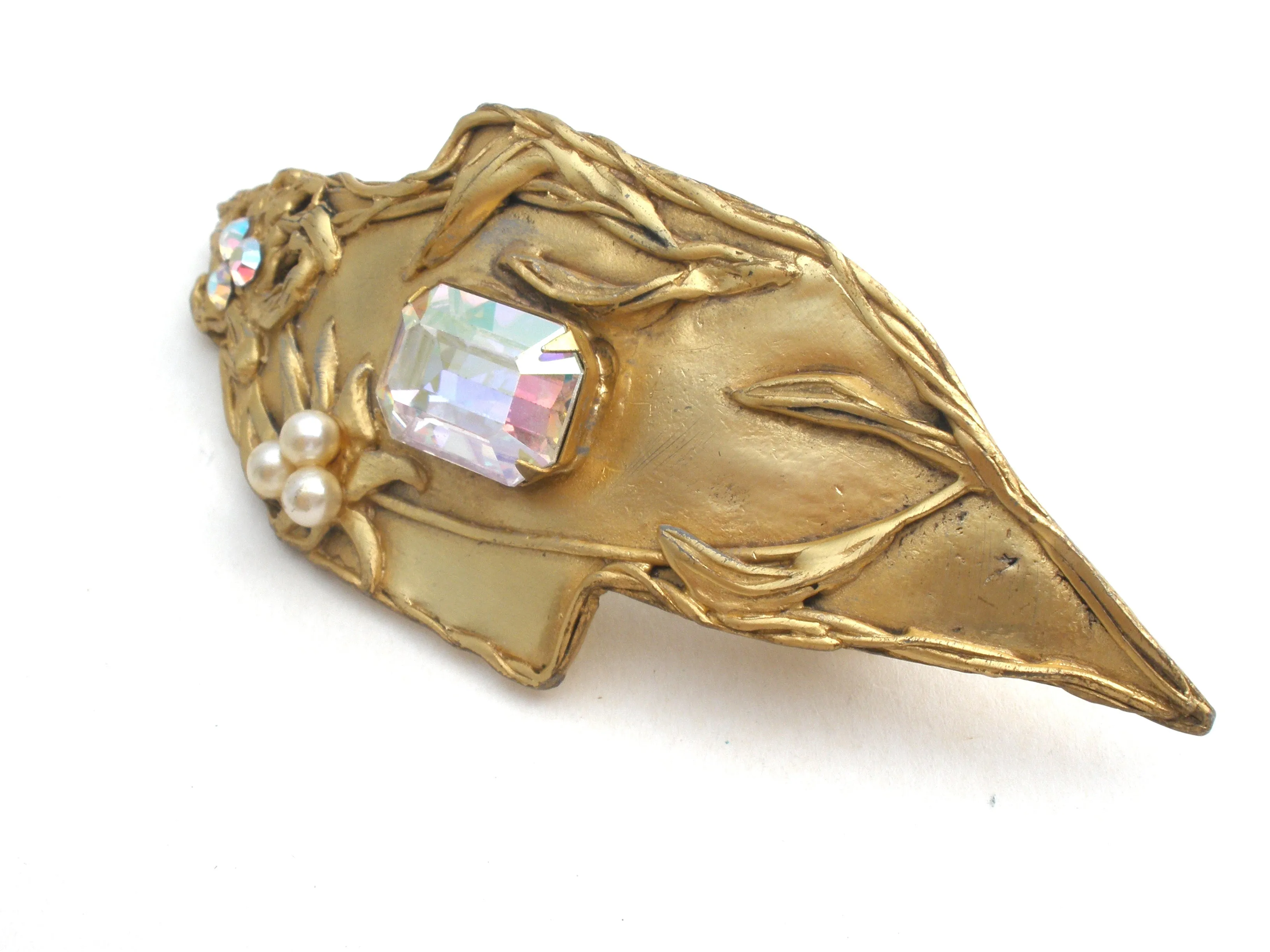 Elaine Coyne Couture Hair Barrette Vintage