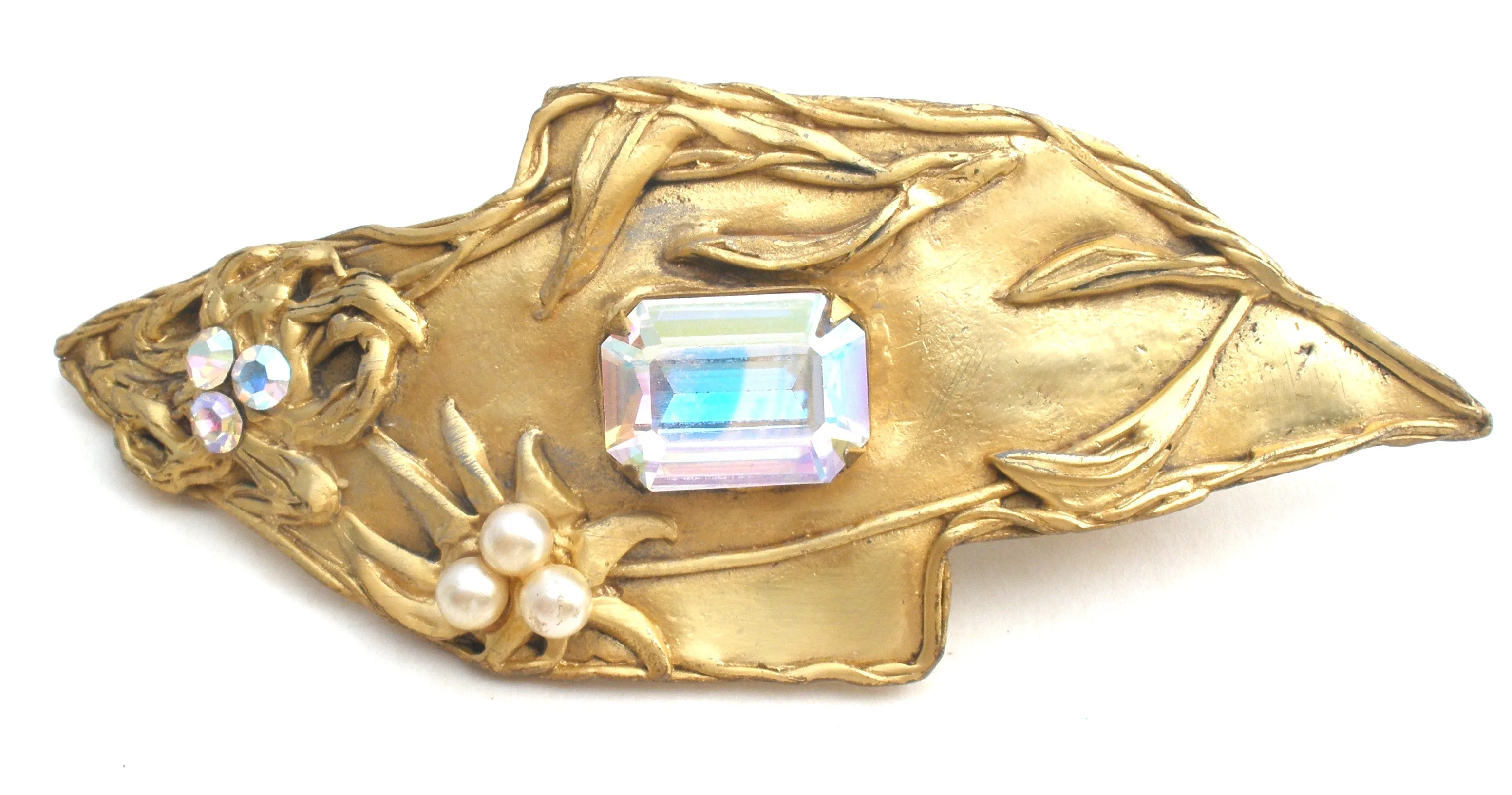 Elaine Coyne Couture Hair Barrette Vintage