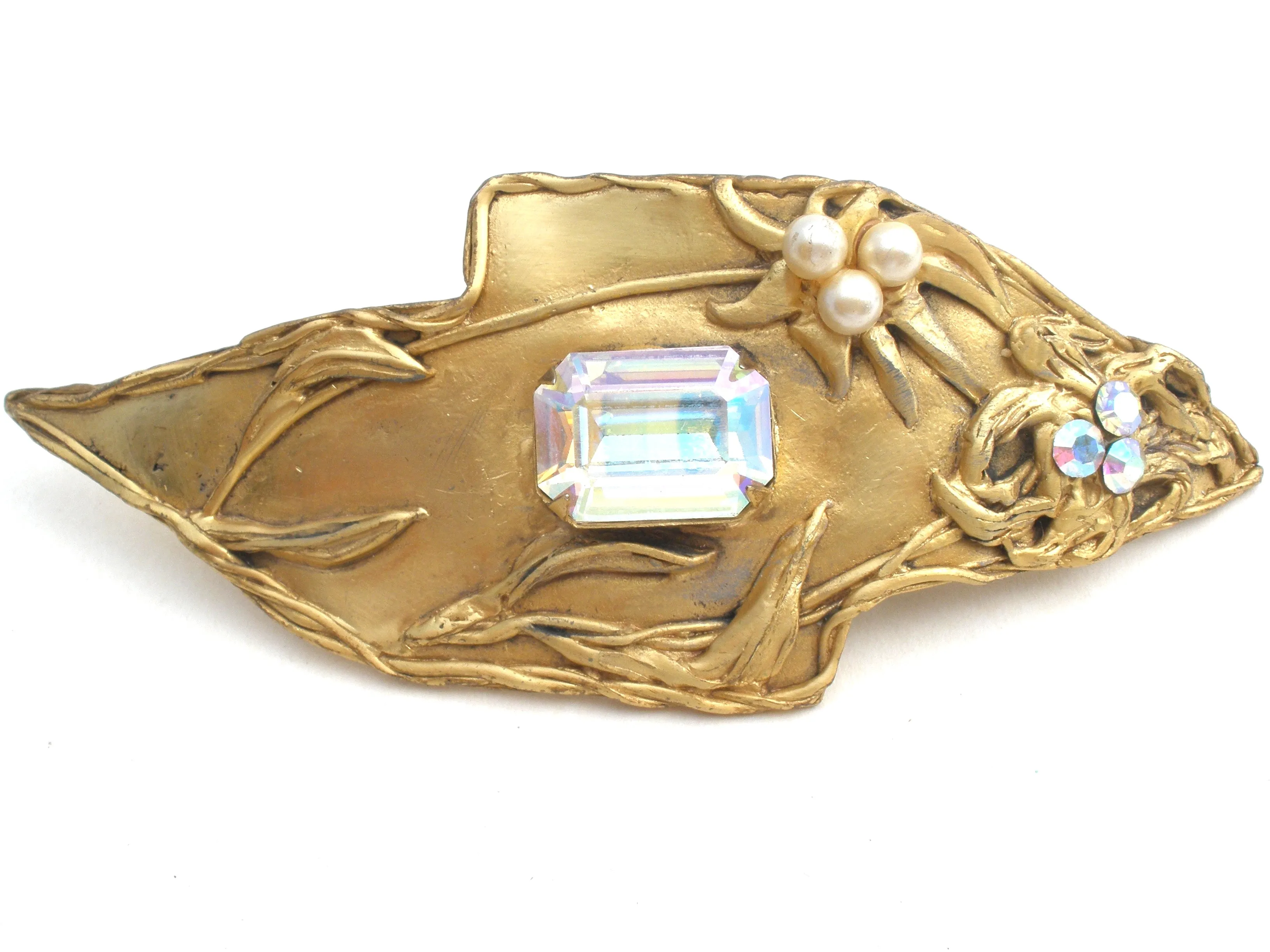 Elaine Coyne Couture Hair Barrette Vintage