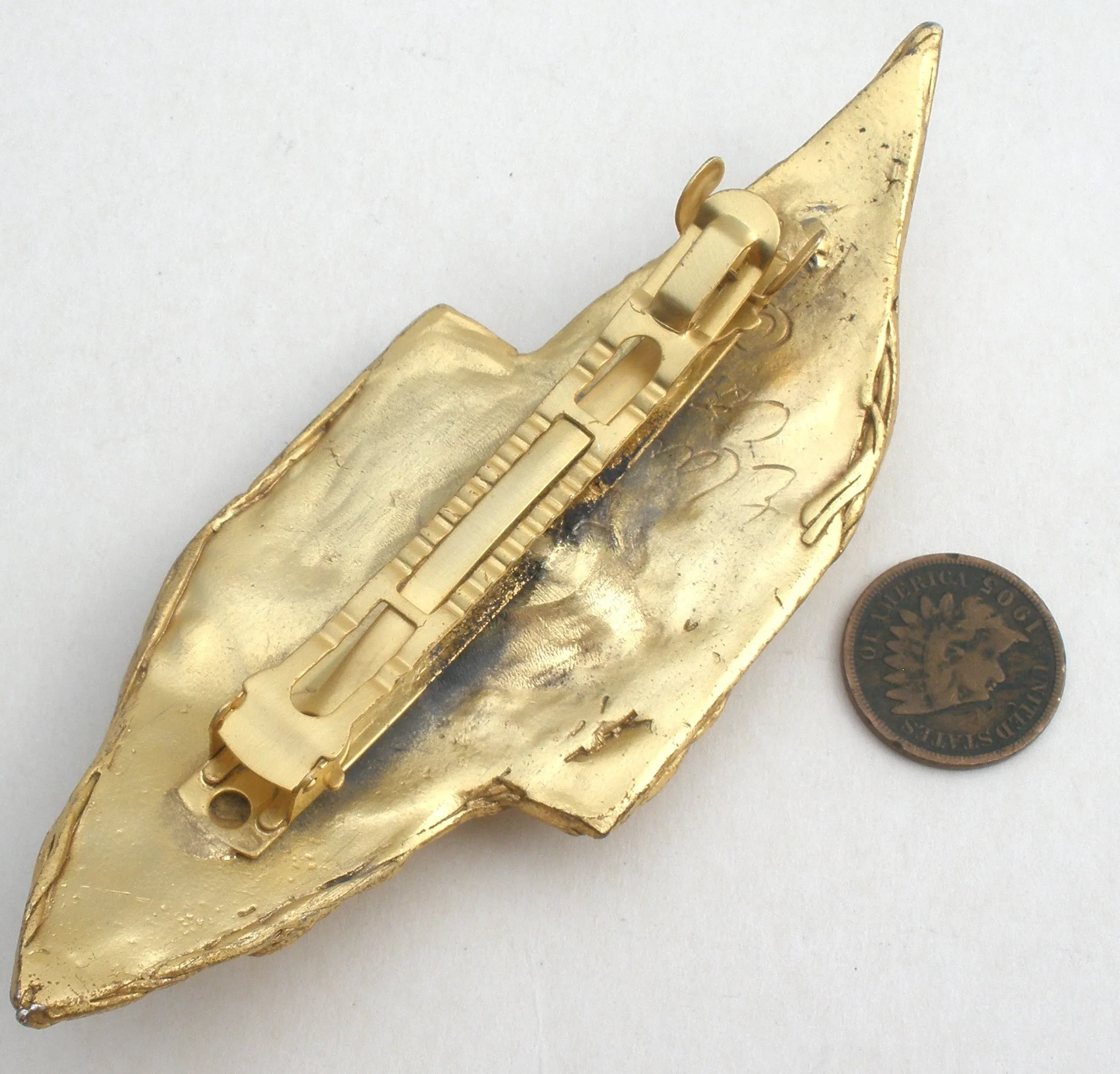 Elaine Coyne Couture Hair Barrette Vintage