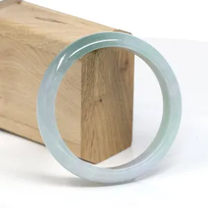 Genuine Burmese High-quality Ice Jadeite Jade Bangle Bracelet ( 63.6 mm)SZS1030