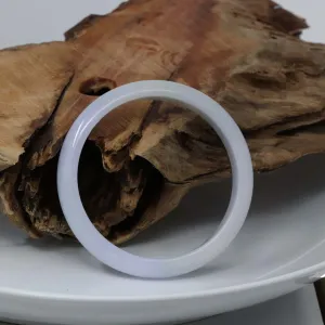 Genuine Burmese Jade Jadeite Bangle Bracelet ( 63.5 mm ) #511