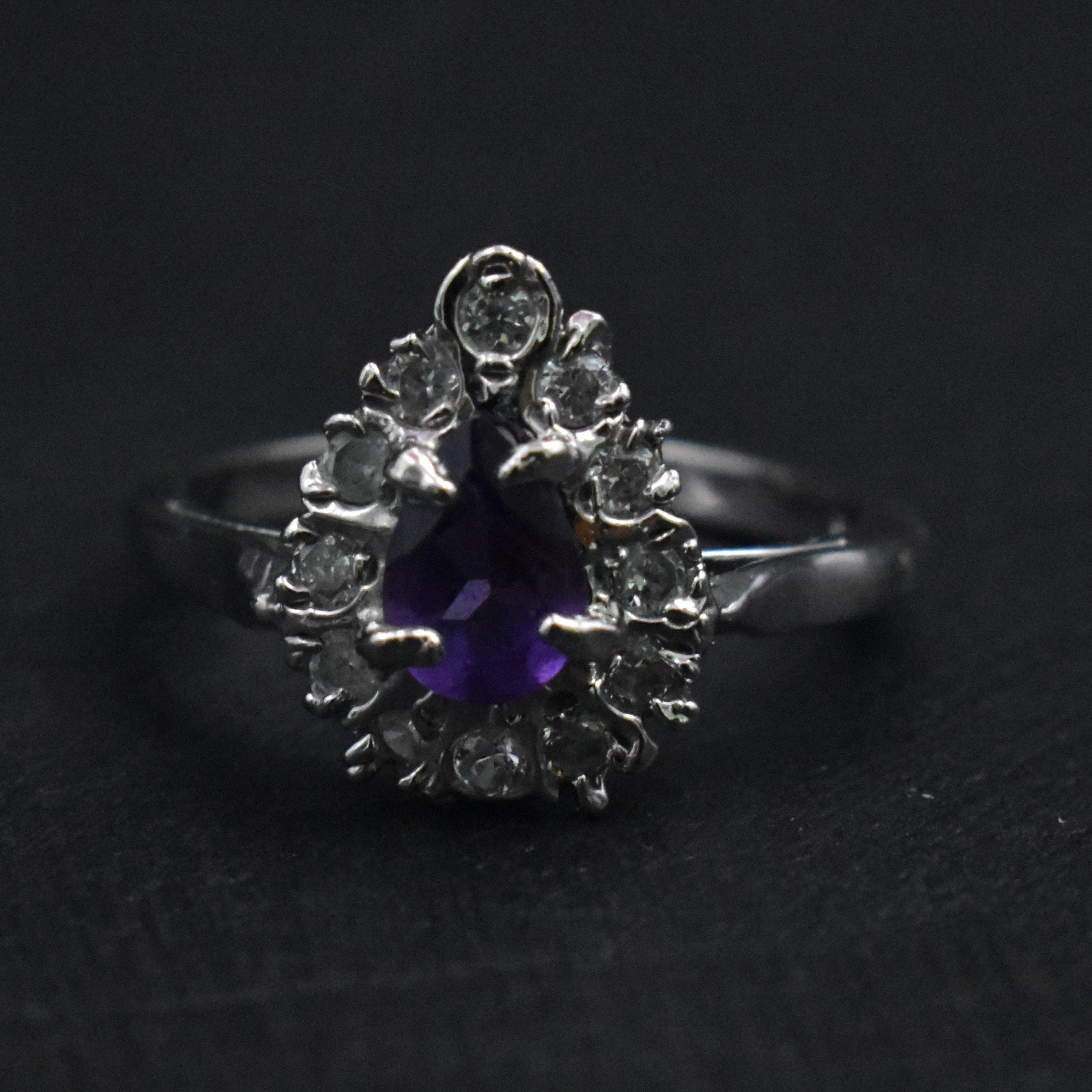 Harmony Amethyst Crystal Ring