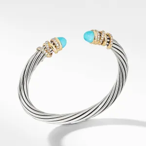 Helena Bracelet with Turquoise and Diamonds