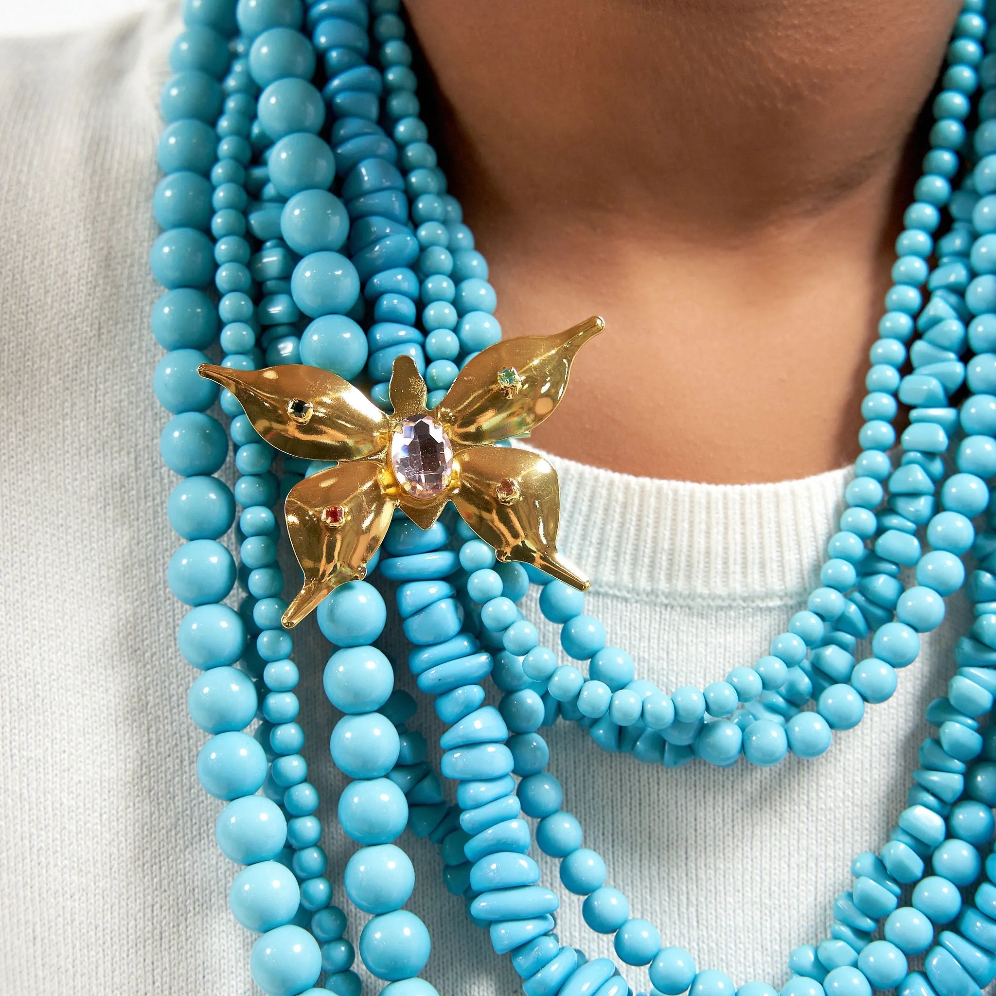 Lola Beaded Chain - Butterfly