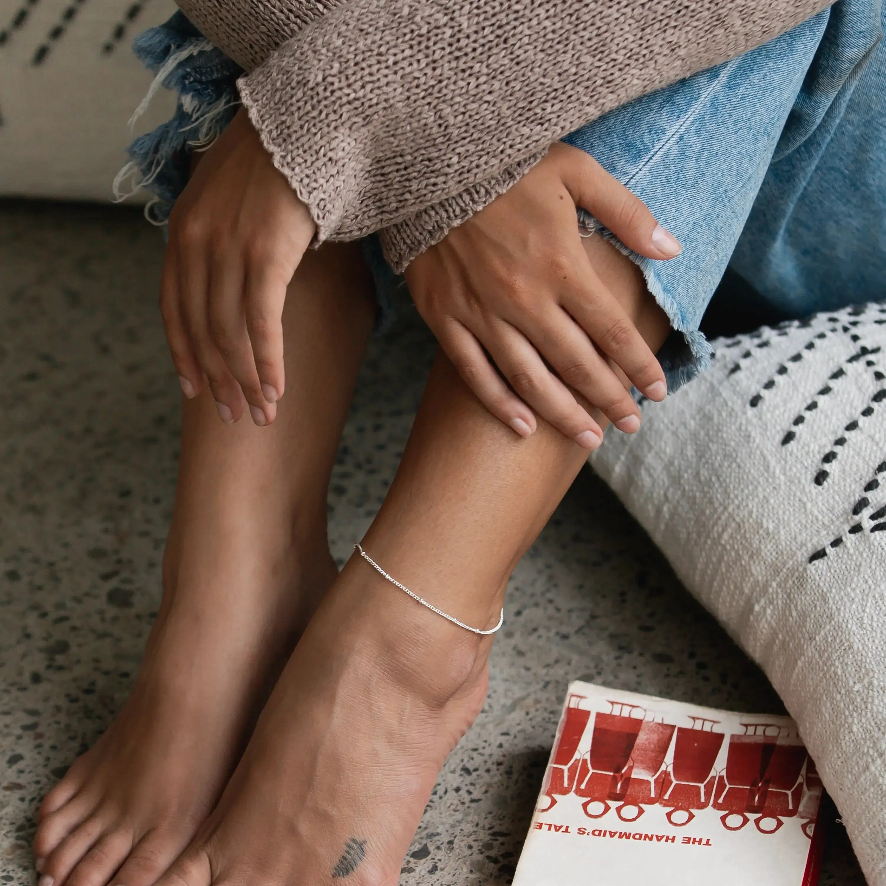 Lovina Bobble Chain Anklet