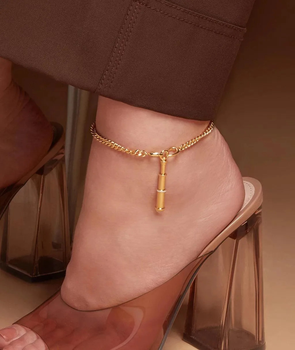 Maxi Cuban Link Anklet