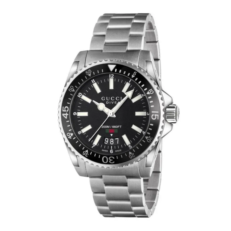 Men's Gucci Dive Watch (YA136301A)