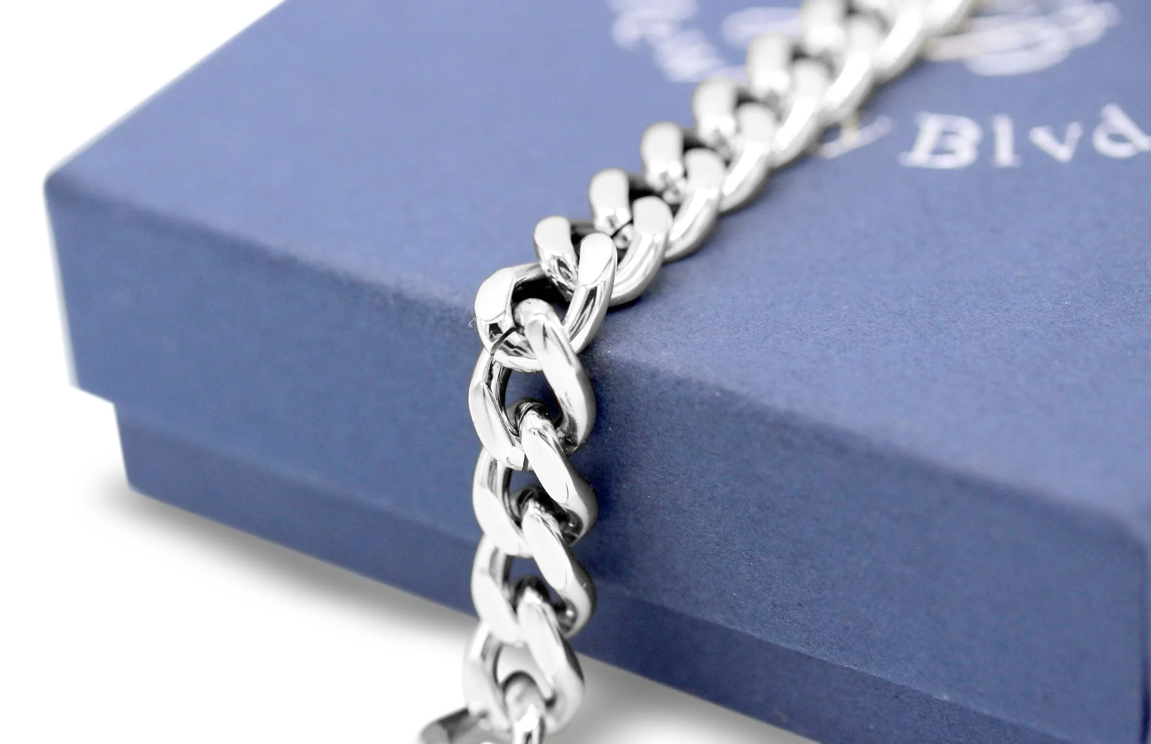 Miami Cuban Link Chain Bracelet Stainless Steel 9 mm - 14 mm