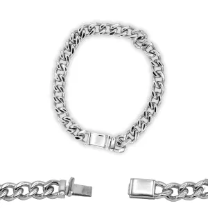 Miami Cuban Link Chain Bracelet Stainless Steel 9 mm - 14 mm