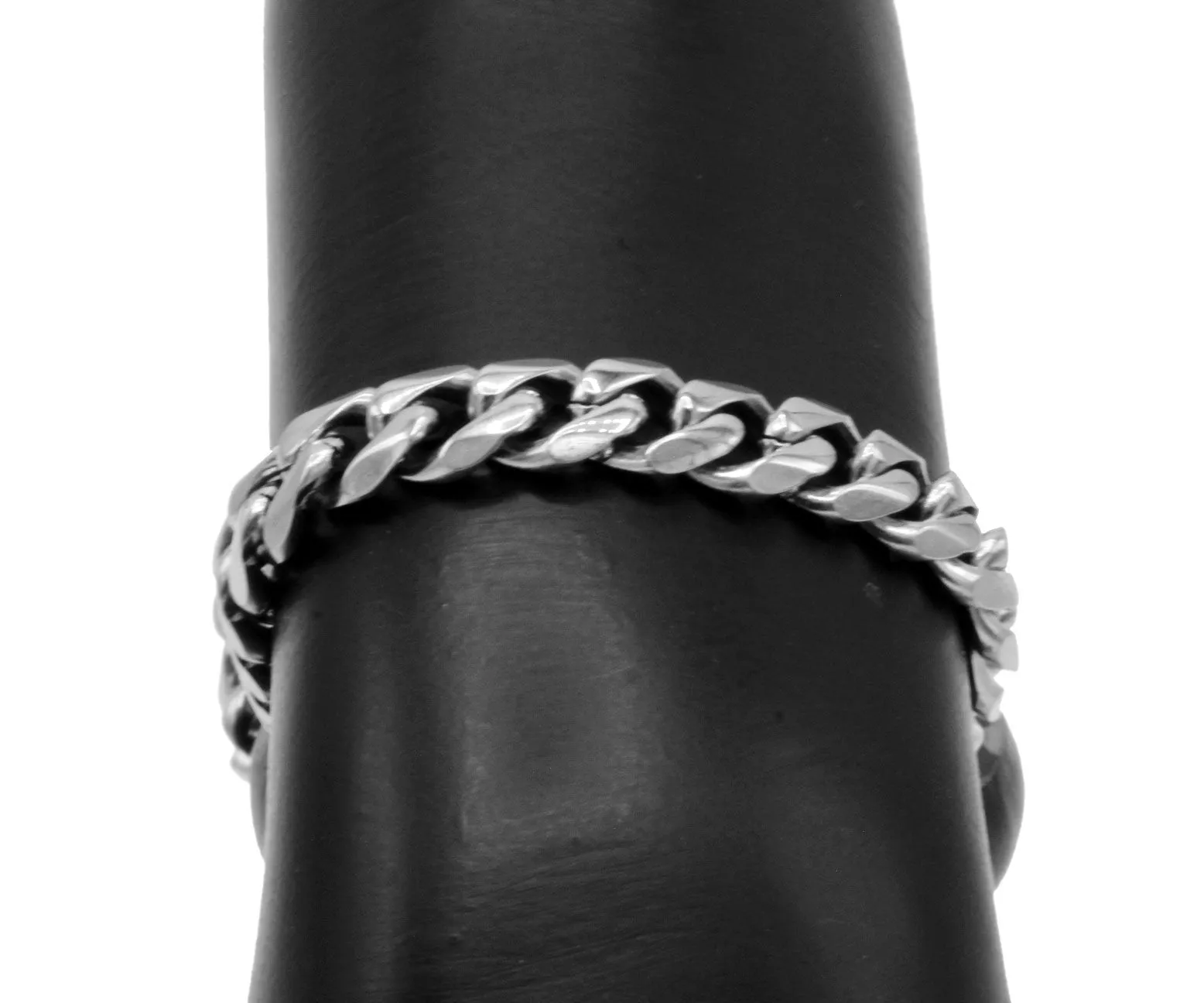 Miami Cuban Link Chain Bracelet Stainless Steel
