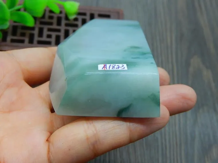 Natural Jade Rough Jadeite Raw (204g, 91X42X18mm)