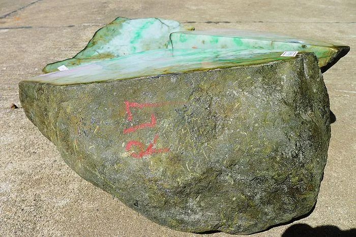 Natural Jade Rough Jadeite Raw 24kg