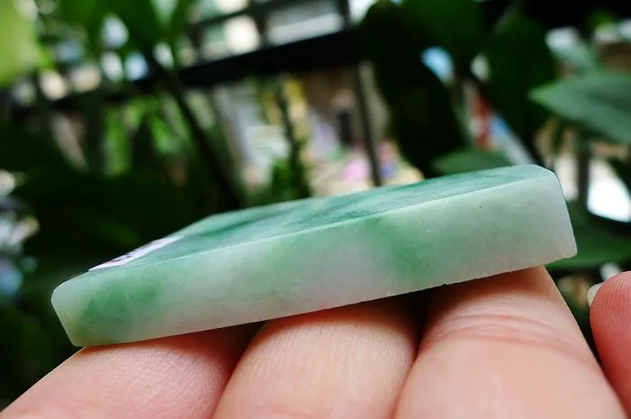 Natural Jade Rough Jadeite Raw (31g,5.1X3.5X0.7cm)