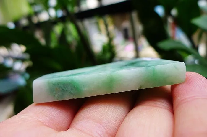 Natural Jade Rough Jadeite Raw (31g,5.1X3.5X0.7cm)