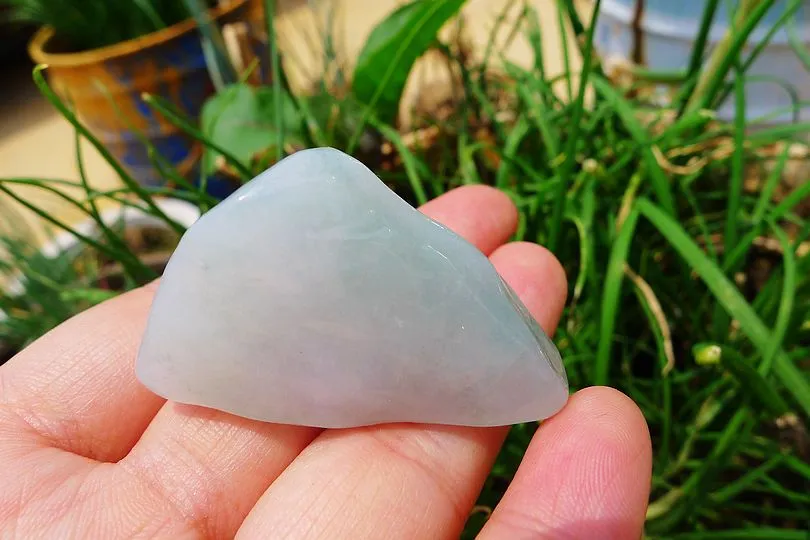 Natural Jade Rough Jadeite Raw (43g,4.3X3.3X2.6cm)
