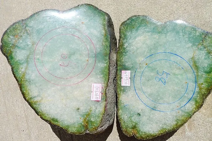 Natural Jade Rough Jadeite Raw 4.4kg