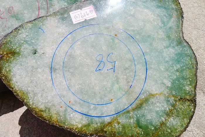Natural Jade Rough Jadeite Raw 4.4kg