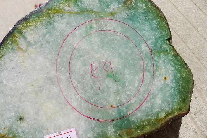 Natural Jade Rough Jadeite Raw 4.4kg