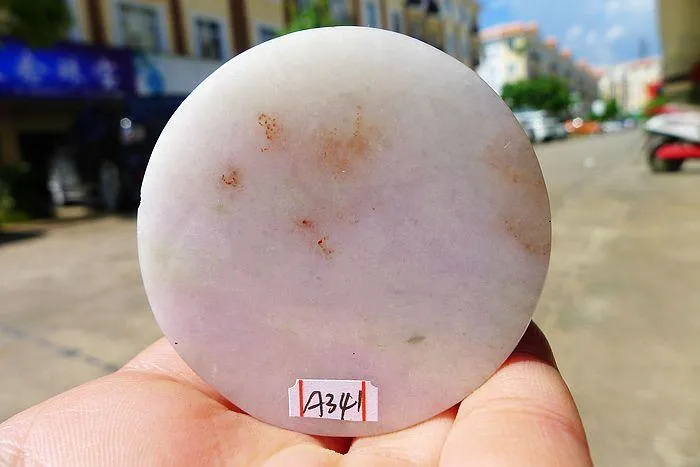 Natural Jade Rough Jadeite Raw SS-(110g,5.4X1.4cm)