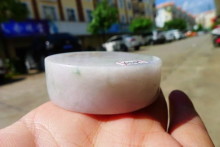 Natural Jade Rough Jadeite Raw SS-(110g,5.4X1.4cm)