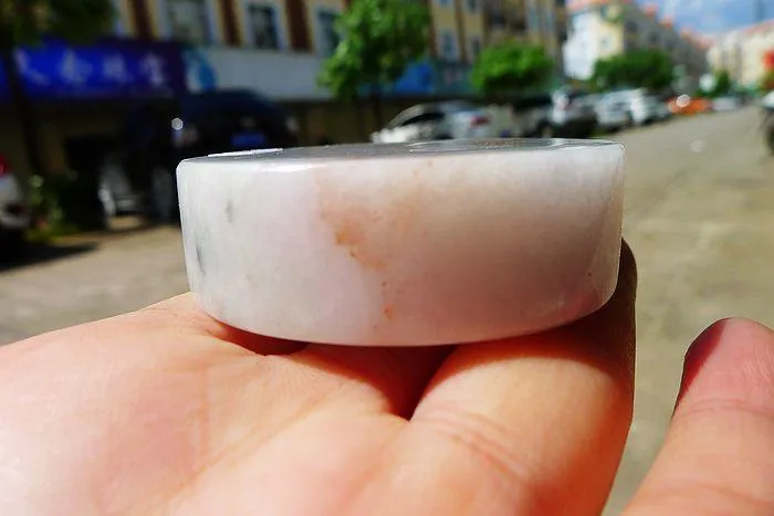 Natural Jade Rough Jadeite Raw SS-(110g,5.4X1.4cm)
