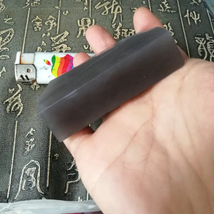 Natural Kunlun Jade Rough Nephrite Raw (143g, 6X5.1X1.8cm)