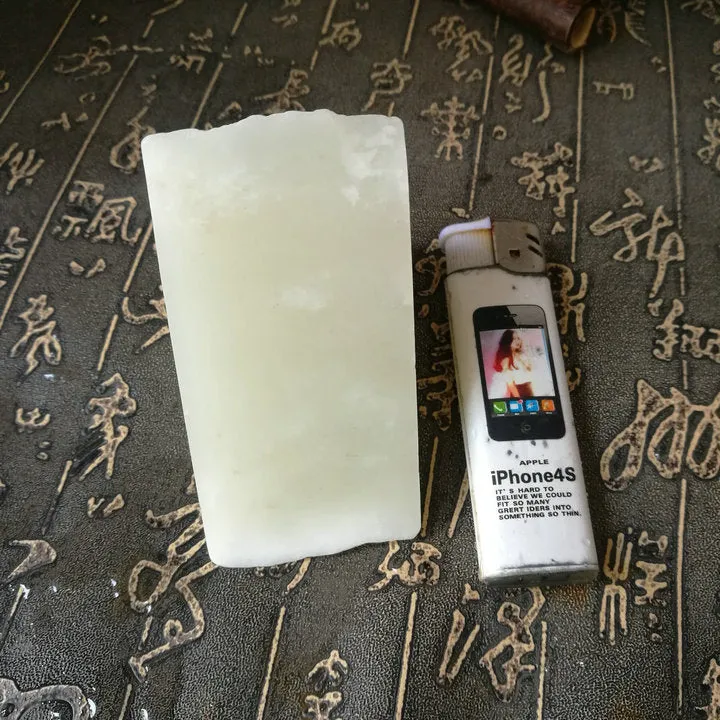 Natural Kunlun Jade Rough Nephrite Raw (311g, 8X6X4.5cm)